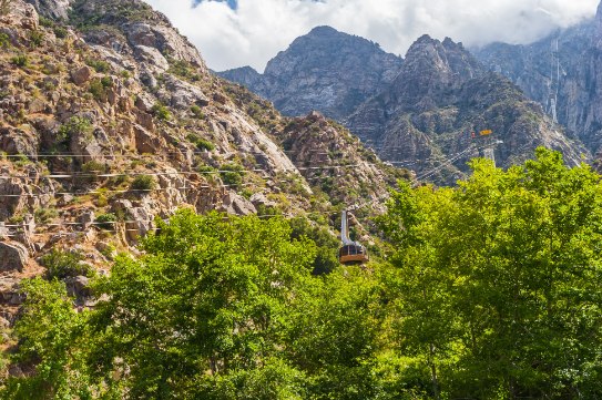 Gondola Arial Tramway in Palm Springs