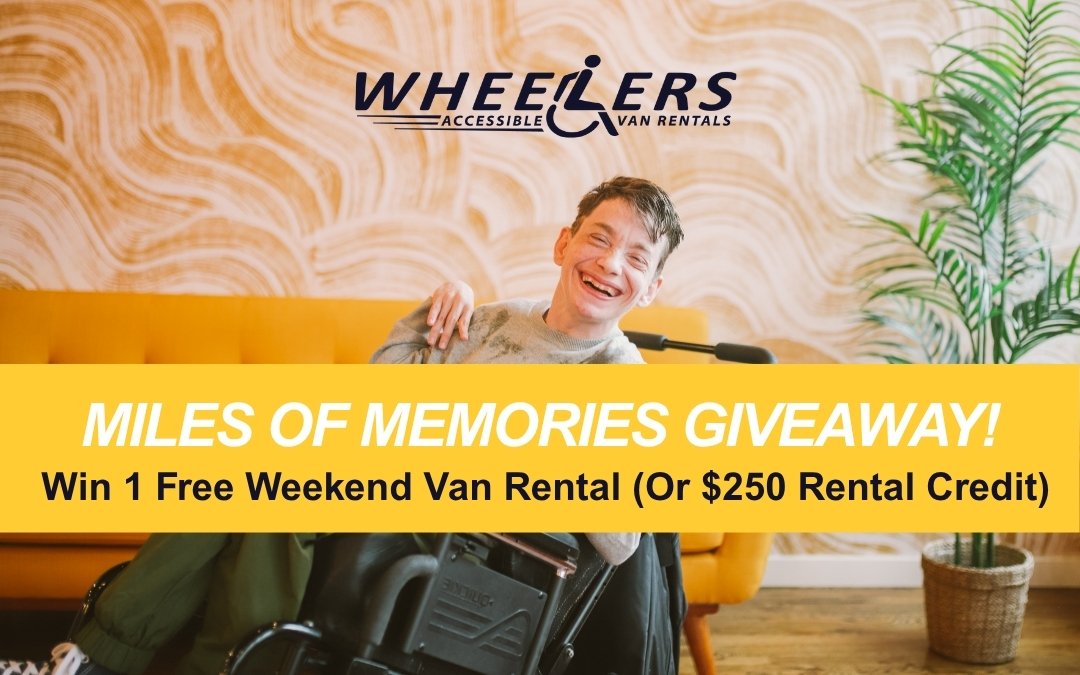 Woman speaking to partner in wheelchair during winter