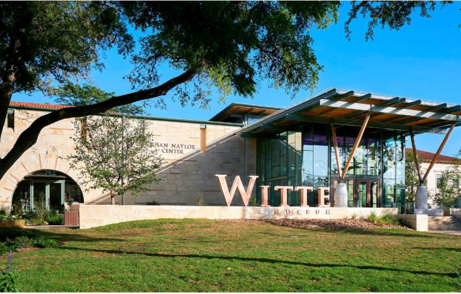 Front of Witte Museum in San Antonio