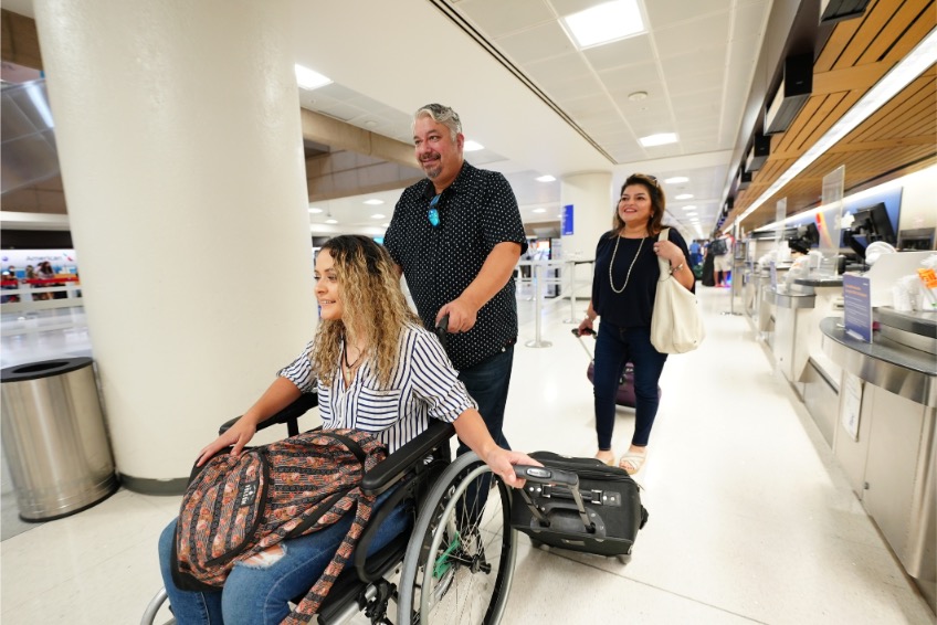 Wheelchair in Airport